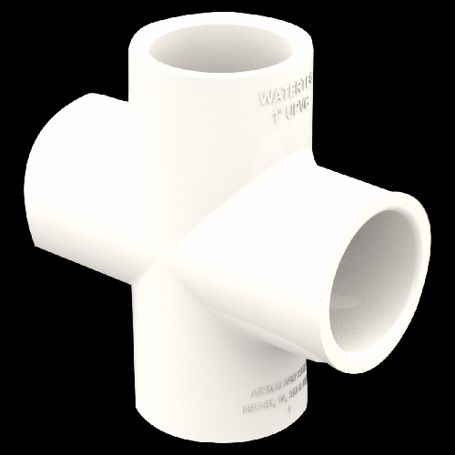 Upvc Cross Tee 3/4"