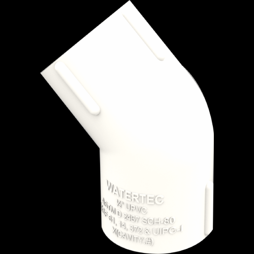 Upvc Elbow 45° (1 1/2")