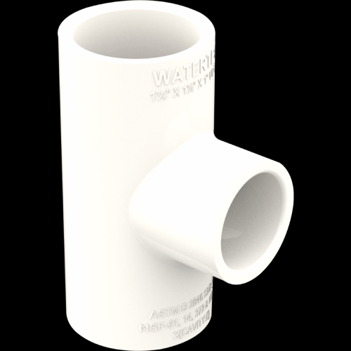 Upvc Reducer Tee(1" X 1" X 3/4")
